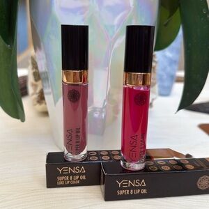 Super 8 Lip Oil Set of 2 -On The Mauve & Pink Shine